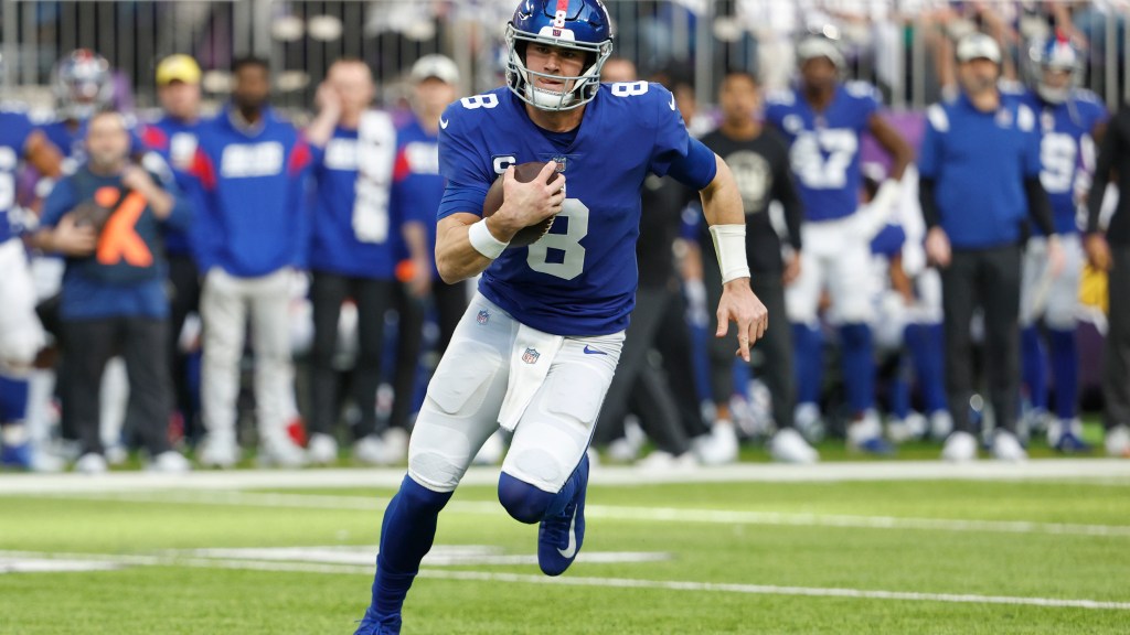 PFF ranks Giants’ Daniel Jones among worst quarterbacks in NFL