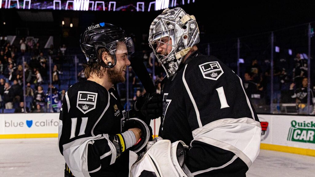 Portillo blanks Canucks to give Reign 2-0 series lead