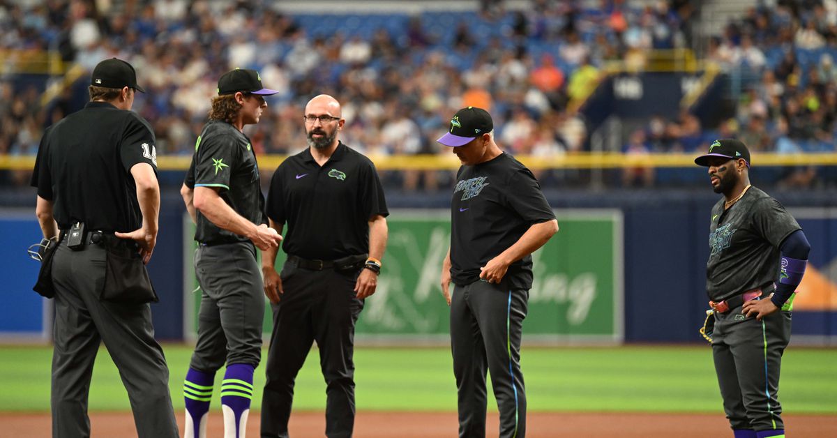 Rays 7, Mets 6: Pepiouch! Rays lose starter early in close-scoring game.