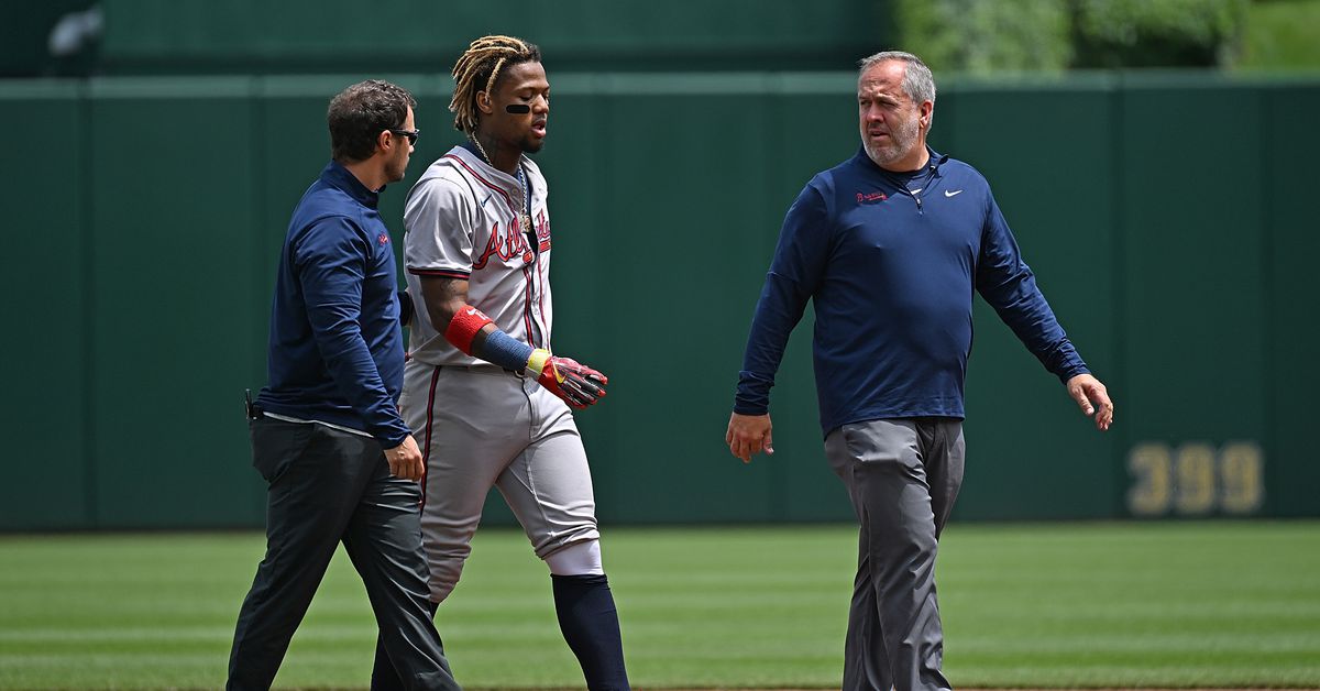 Ronald Acuña Jr. going on the 10-day injured list