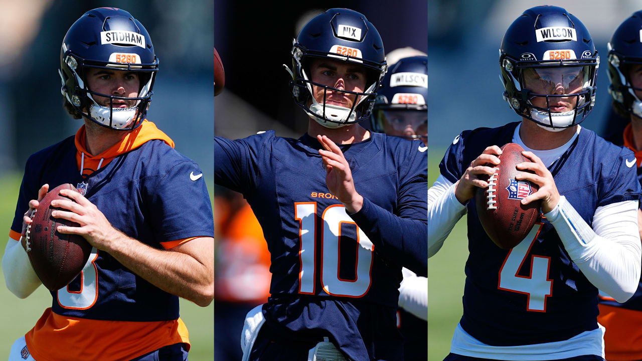 Sean Payton on Broncos' QB competition between Bo Nix, Jarrett Stidham and Zach Wilson: 'They’re all orphaned dogs'