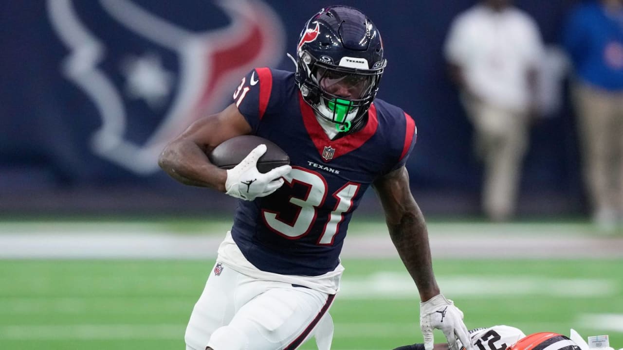 Texans GM Nick Caserio expects RB Dameon Pierce 'to be a big part of what we're doing'