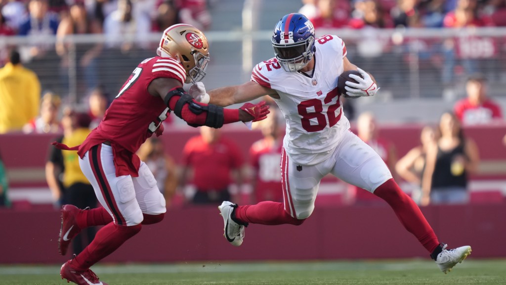 All 32 NFL teams (including New York Giants) ranked by their TE room