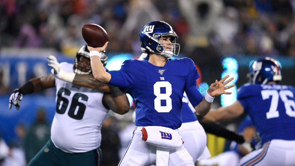 20 New York Giants players Daniel Jones has thrown touchdown passes to