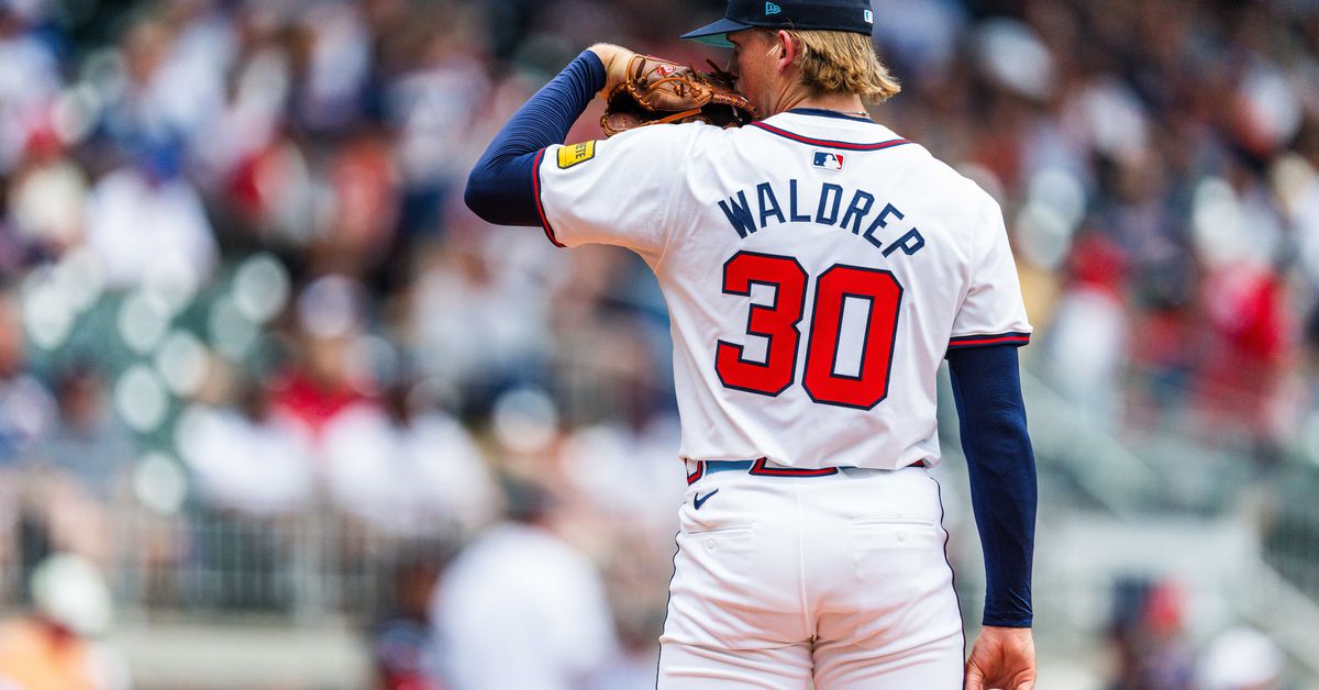 Braves Hurston Waldrep optioned to Triple-A