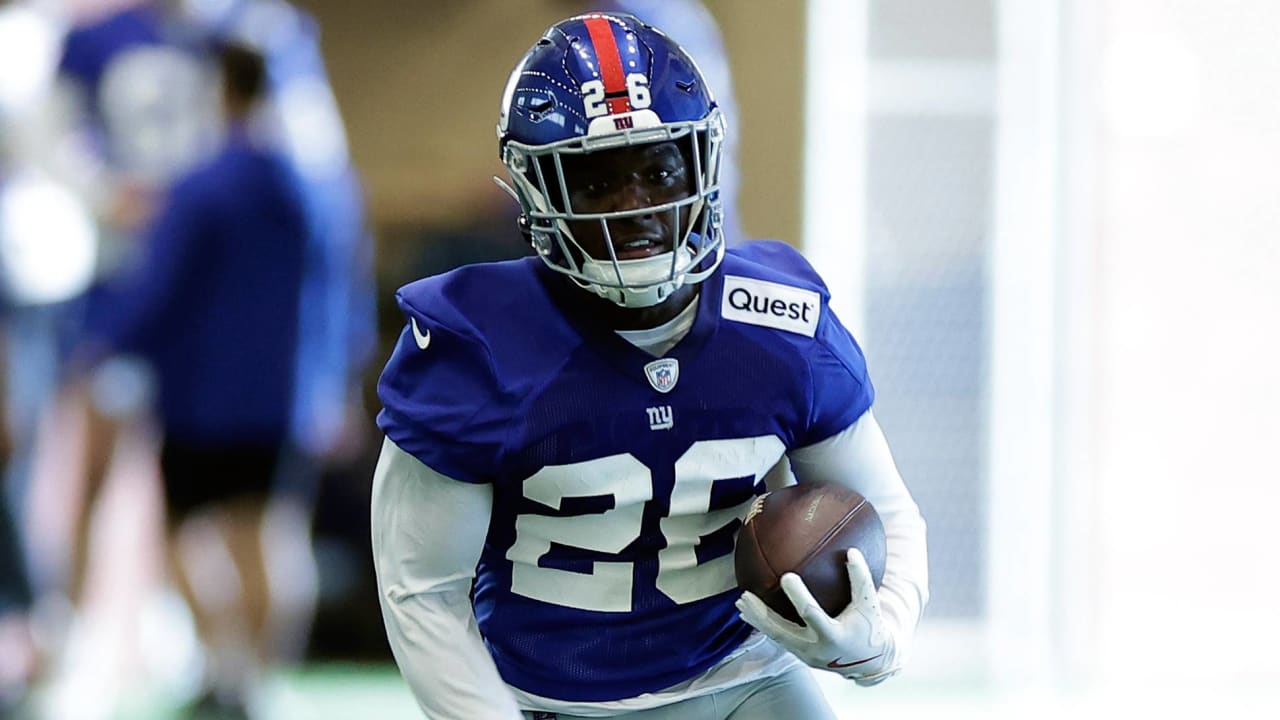 Giants RB Devin Singletary on taking over for Saquon Barkley: 'I'm just gonna be me'