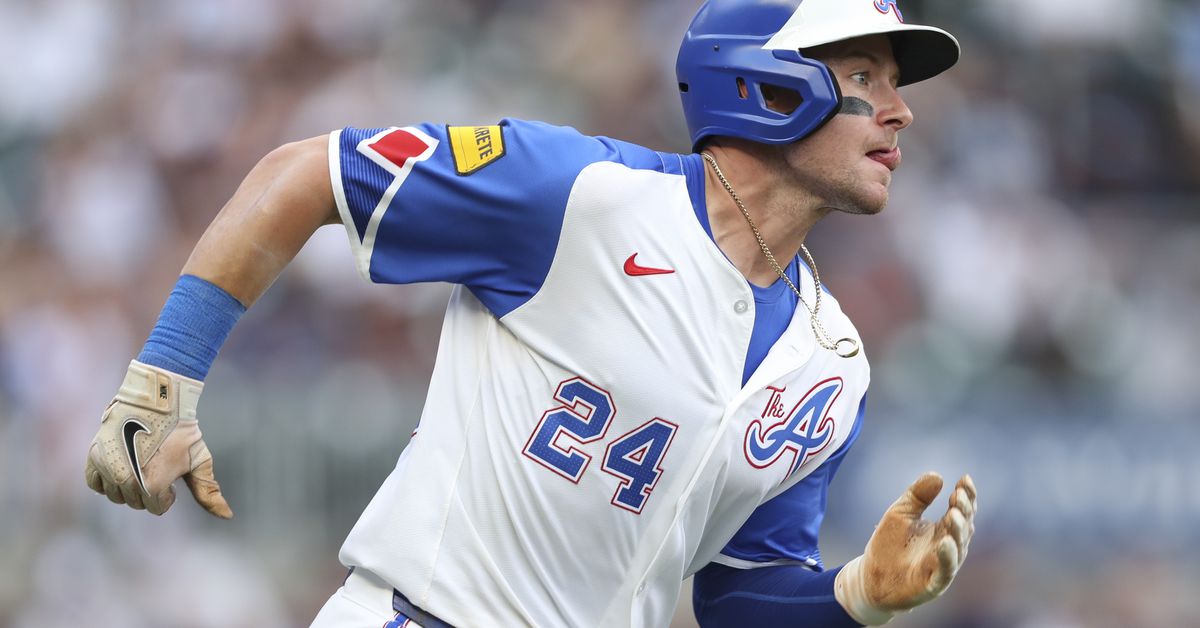 Jarred Kelenic back in the leadoff spot as the Atlanta Braves face the Detroit Tigers