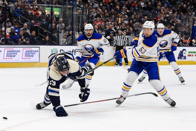Jeff Skinner, Patrik Laine, And Ilya Mikheyev