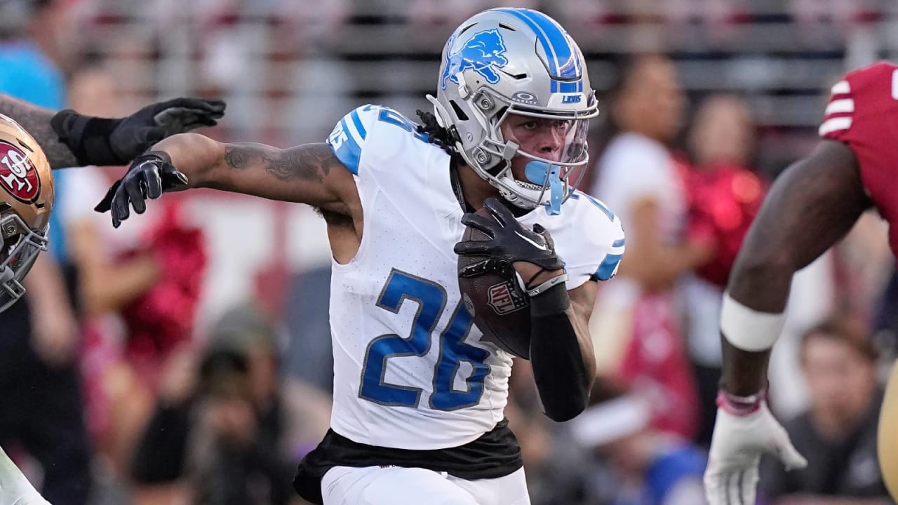 Lions want RB Jahmyr Gibbs to 'go to that next level' as a receiver in Year 2