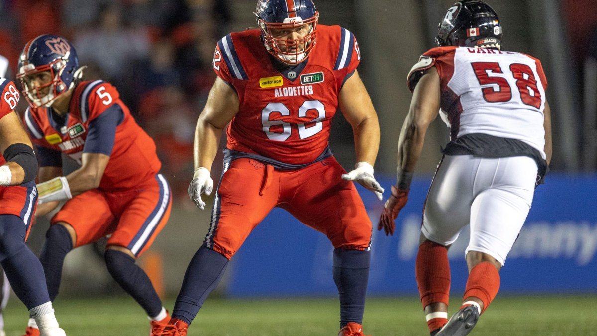 Montreal Alouettes come in at No. 1