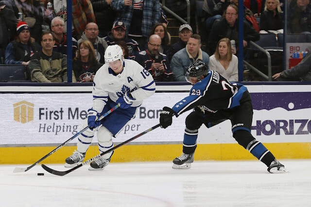 NHL Rumors: Jacob Markstrom, Mitch Marner, and Patrik Laine