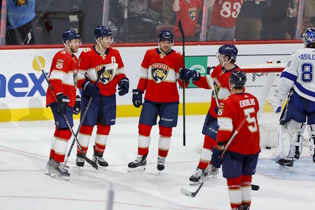NHL Rumors: Mason Shaw, Matt Roy, Jonathan Drouin, Aaron Ekblad, and Carter Verhaeghe