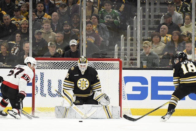 NHL Rumors: Shane Pinto, and Linus Ullmark