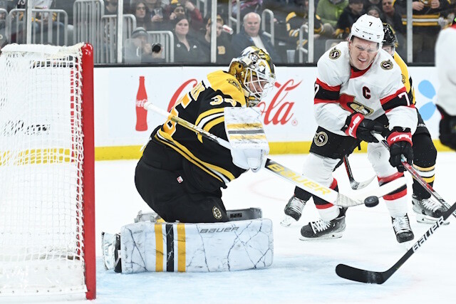 NHL Rumors: The Ottawa Senators are Looking at all Goaltending, Including Linus Ullmark