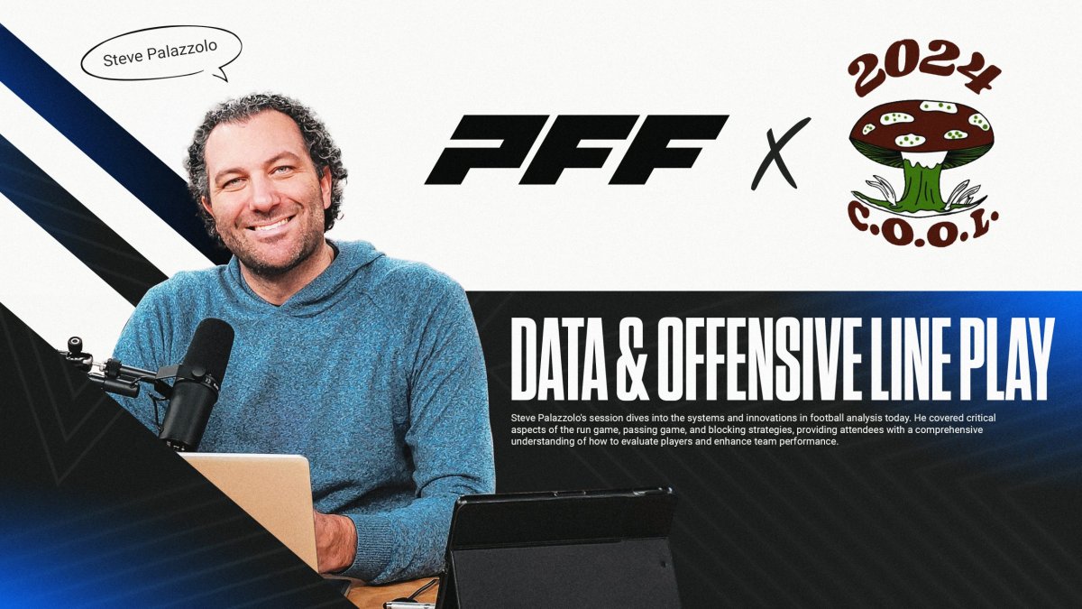 PFF’s Steve Palazzolo brings cutting-edge insights to the 2024 COOL Clinic