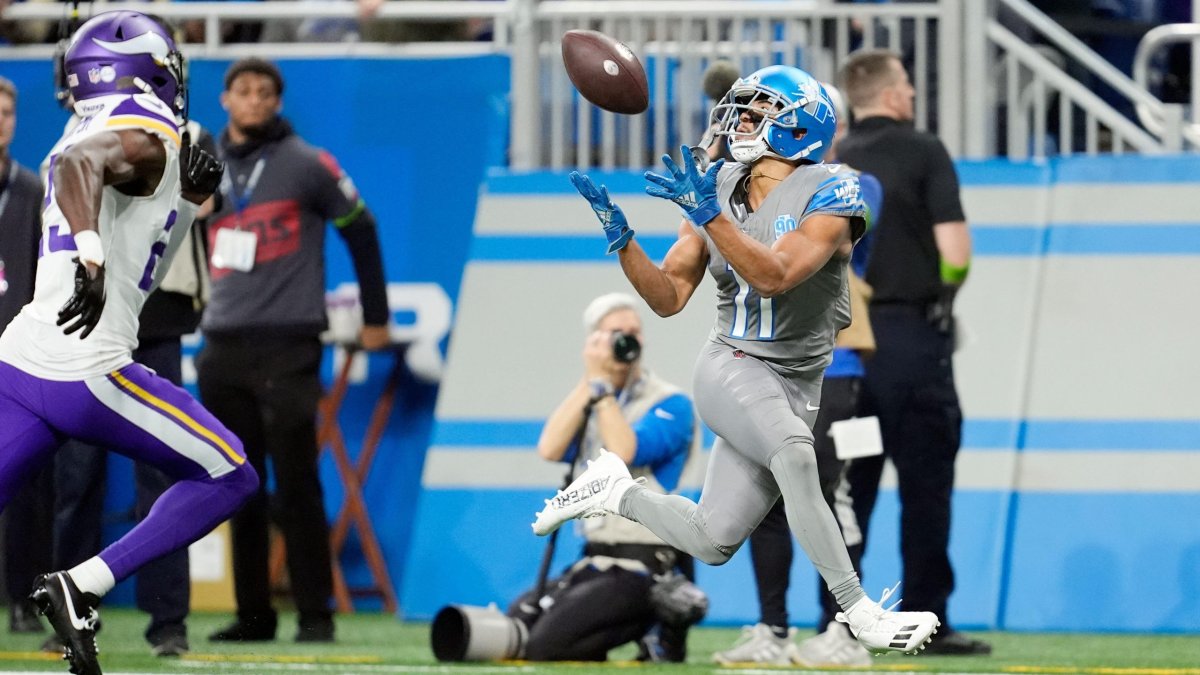 Ranking the top wide receivers by open-target rate from 2023
