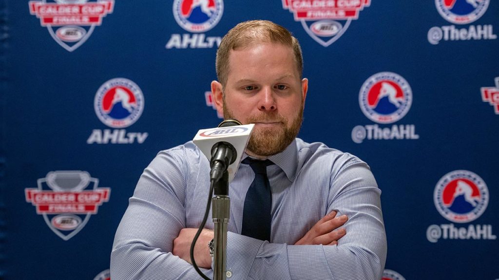 Sharks name Calder Cup winner Warsofsky head coach