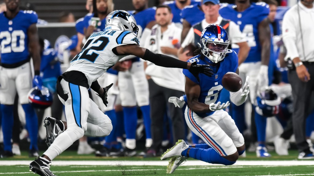 Trio of New York Giants receivers injured on Day 1 of minicamp