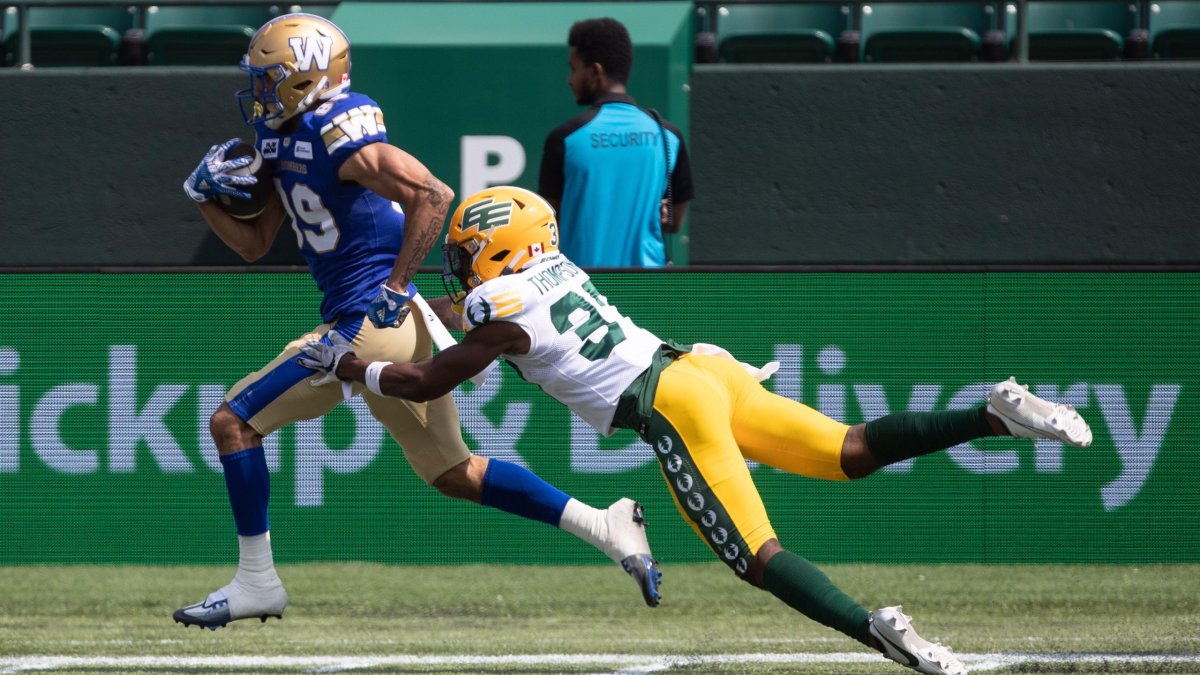 Winnipeg Blue Bombers lead the way