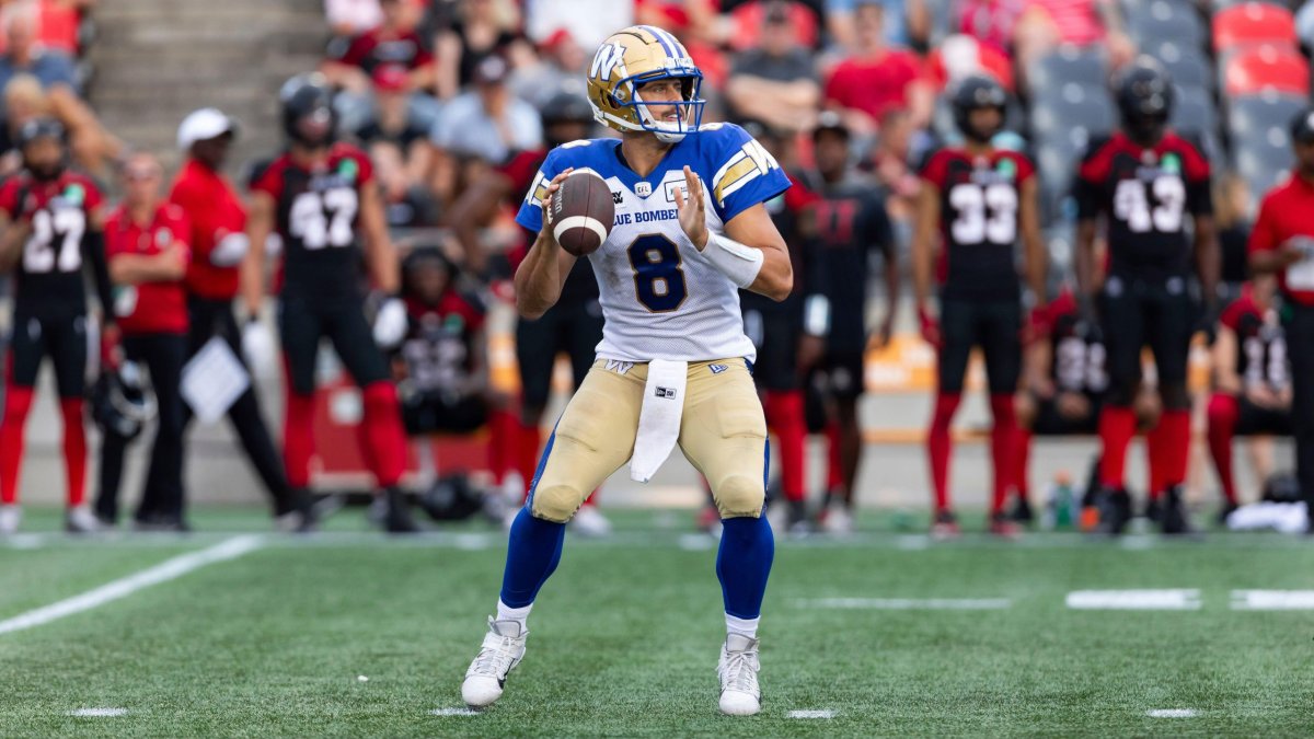 Winnipeg and Zach Collaros claim the No. 1 spot