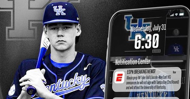 2024 draftee Tyler Bell declines to sign with the Rays