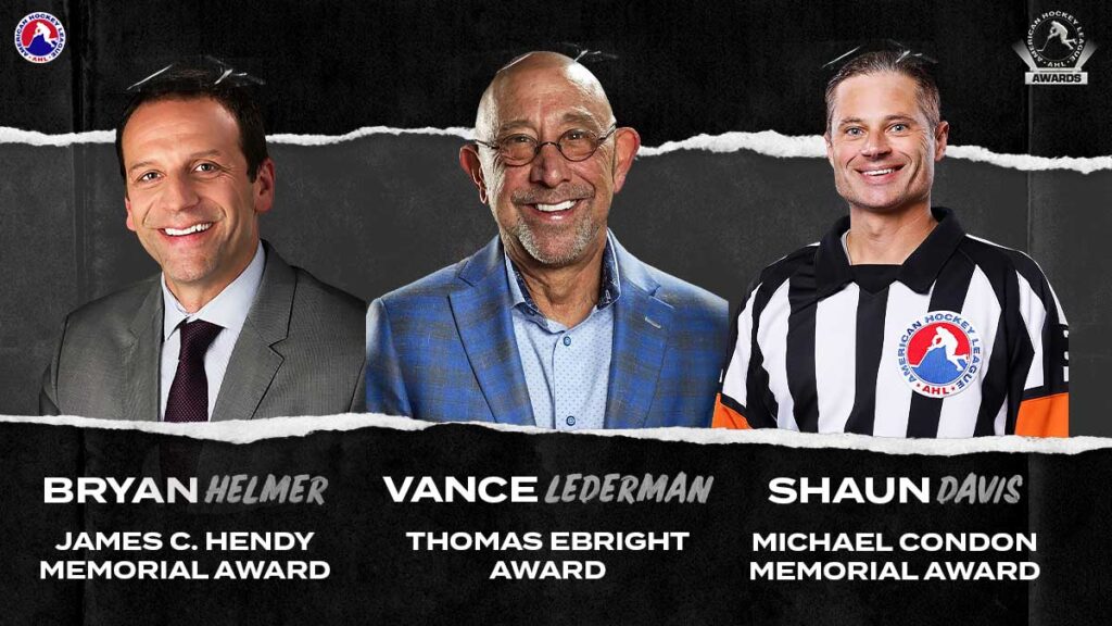 AHL names 2023-24 winners of excellence awards