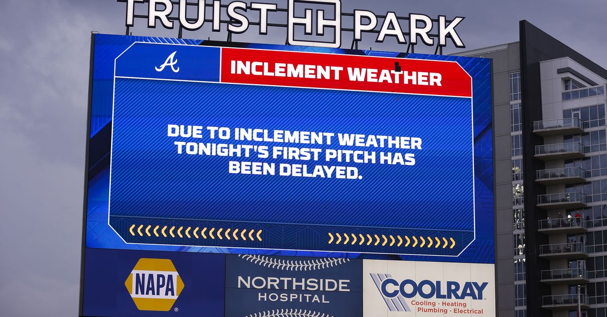 Braves, Reds to play split doubleheader Wednesday