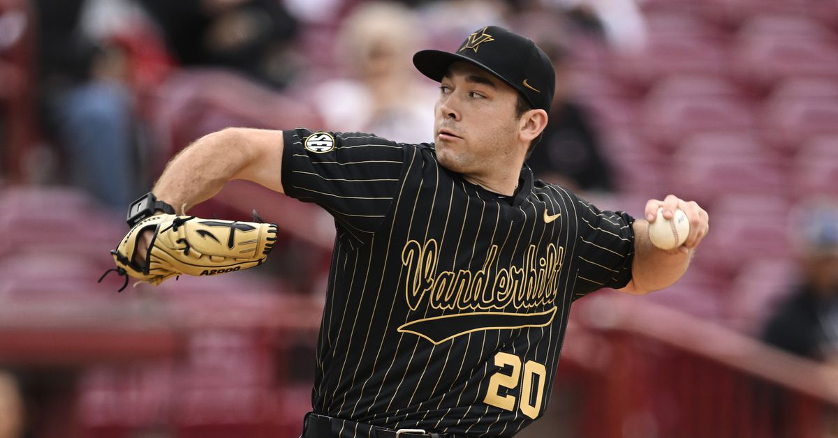 Braves select LHP Carter Holton with the 62nd overall pick in 2024 MLB Draft