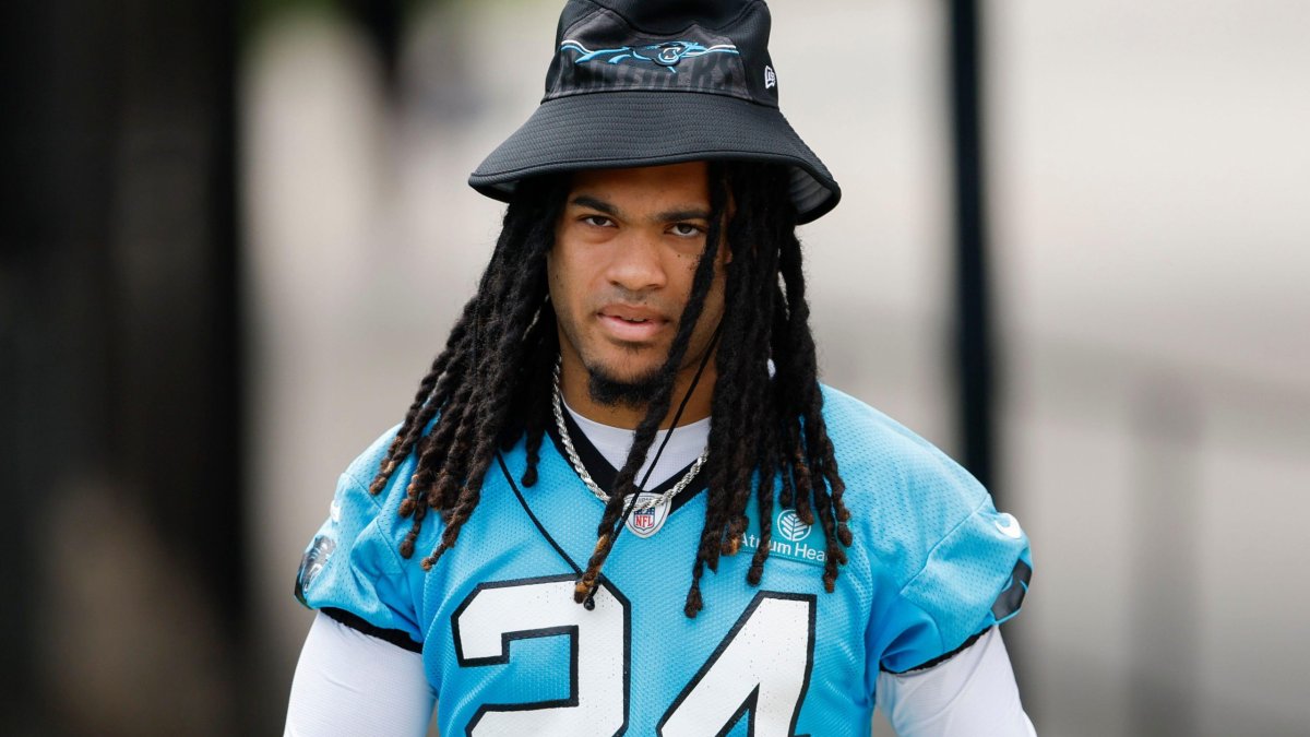 Carolina Panthers RB Jonathon Brooks