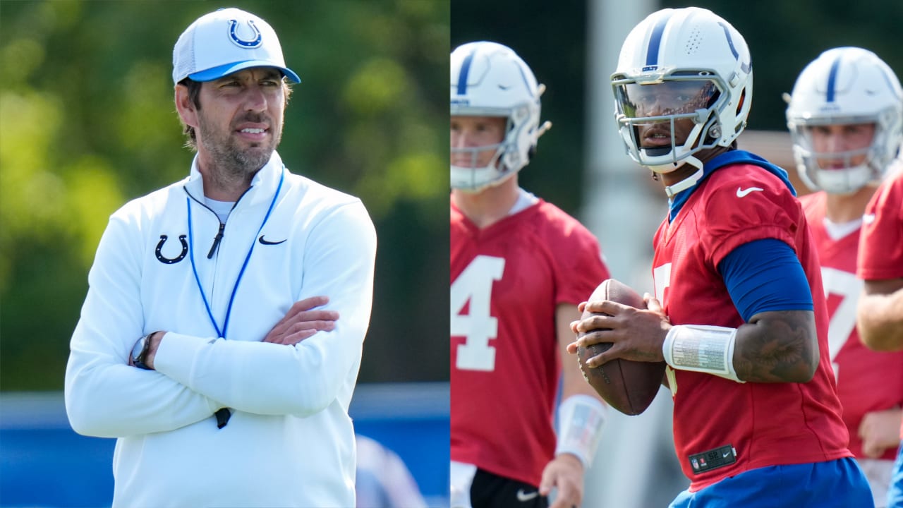 Colts' Shane Steichen on Anthony Richardson's mobility: Would you 'limit Steph Curry from shooting' threes?