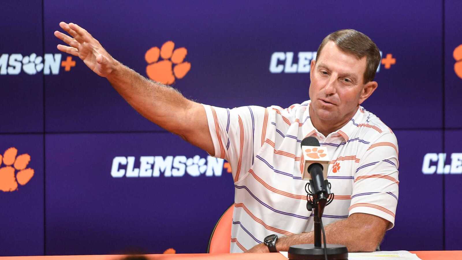 Dabo Swinney addresses his ‘anti-portal’ stance