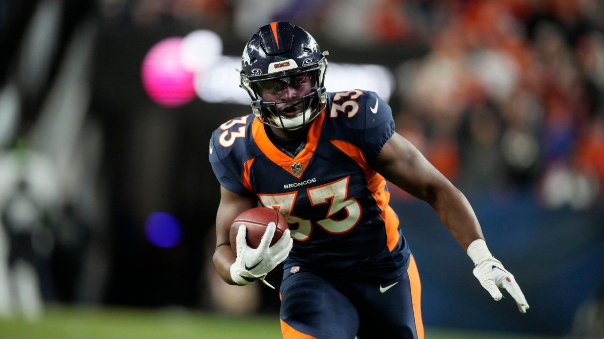 Denver Broncos RB Javonte Williams