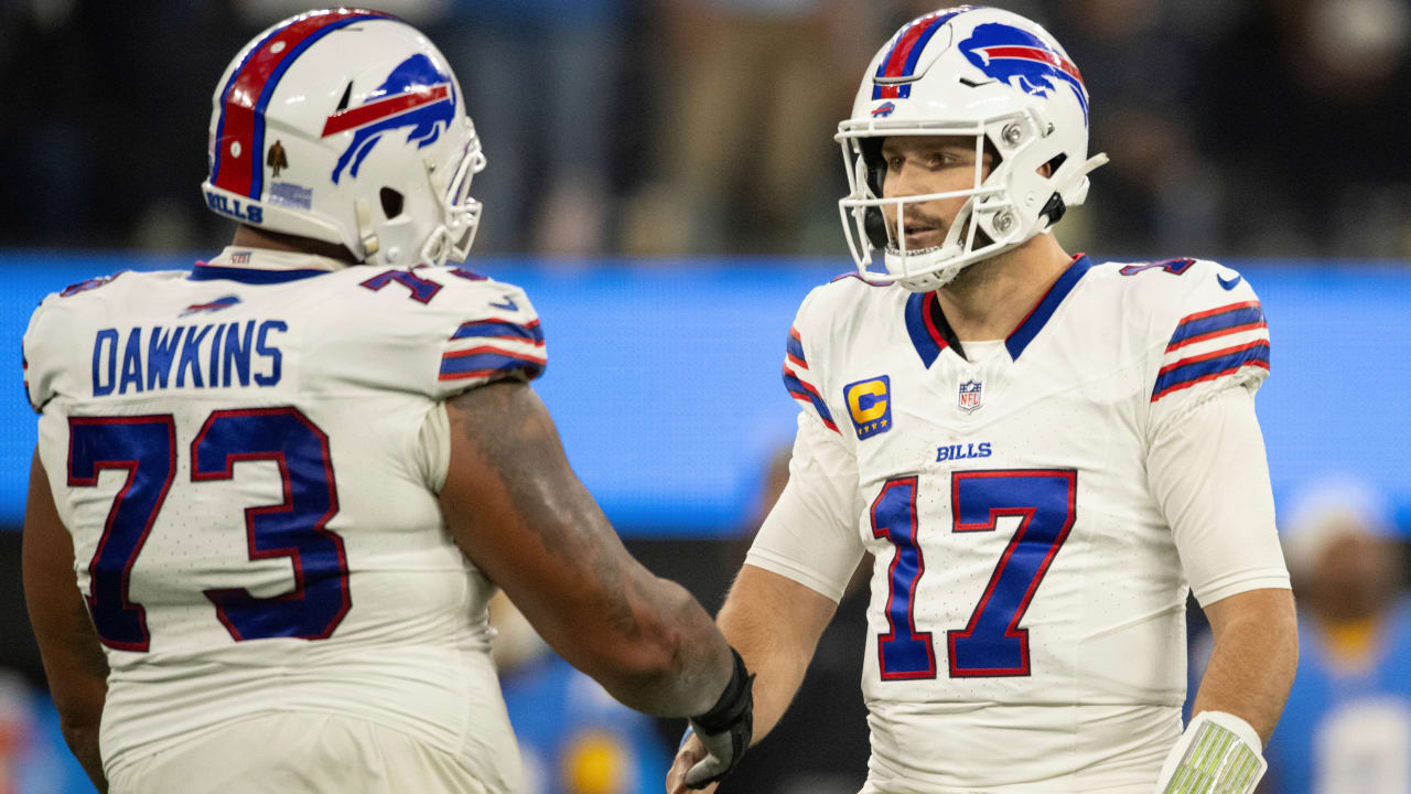 Dion Dawkins says Josh Allen has barked 'a lot more' since Bills' roster turnover: 'Very, very verbal'