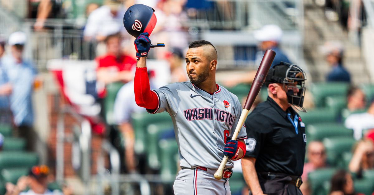 Eddie Rosario enters the lineup for Atlanta Braves series opener against Diamondbacks