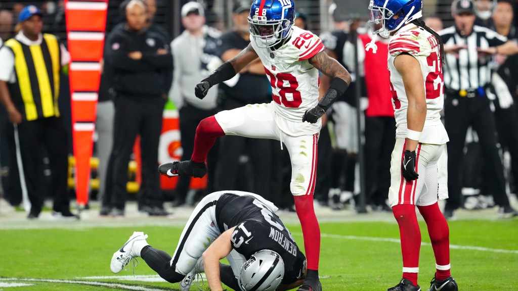 Giants’ Cor’Dale Flott named a potential breakout player in 2024