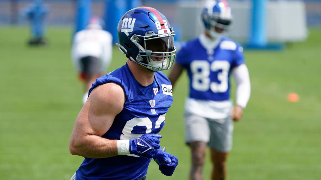 Giants’ Daniel Bellinger learning from the top TEs in the business