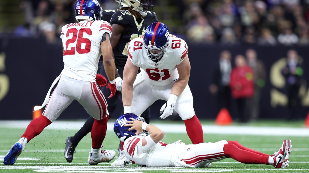 Giants had a -51 sack margin in 2023, the worst in over two decades
