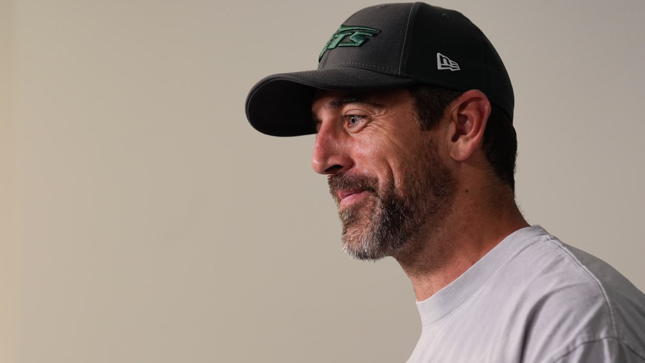 Jets' Aaron Rodgers downplays minicamp absence, unsure if he'll play beyond 2024 season