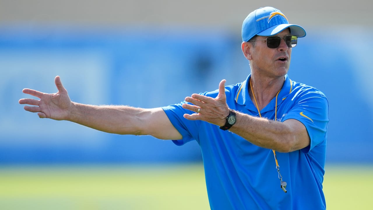 Jim Harbaugh: First day of training camp was 'like being born'