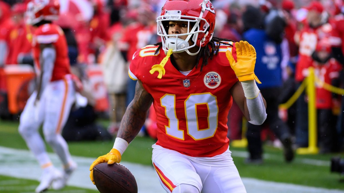 Kansas City Chiefs RB Isiah Pacheco