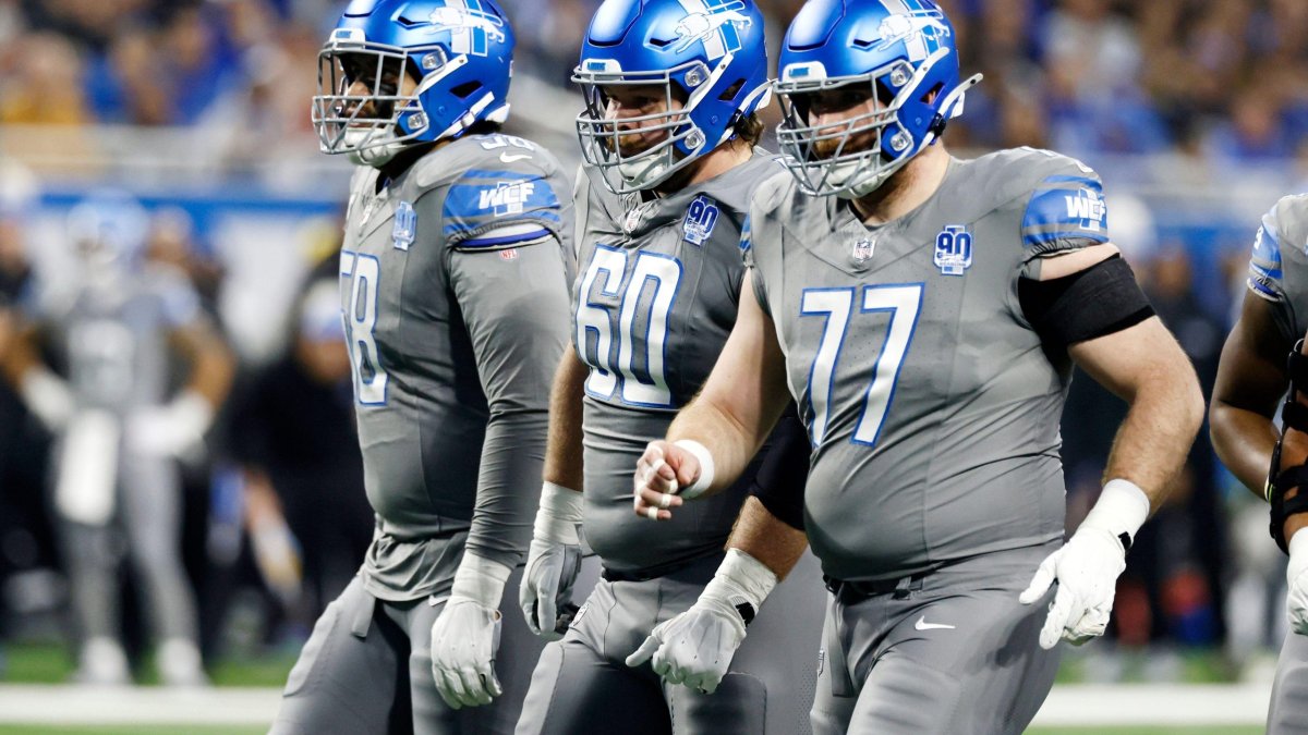 Lions take top spot, led by Penei Sewell and Frank Ragnow