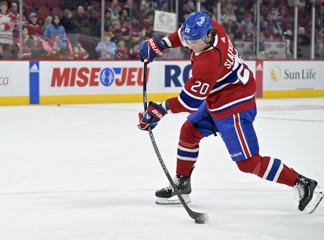 Montreal Canadiens Sign Juraj Slafkovsky to Eight-Year Extension