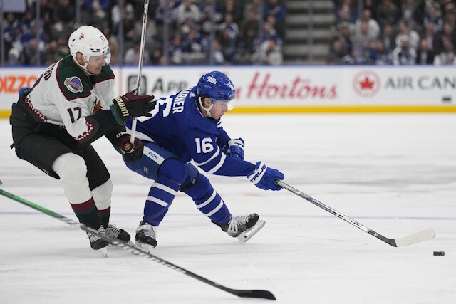 NHL Rumors: It's Trending Towards Mitch Marner Being Back With the Toronto Maple Leafs