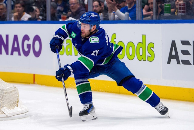 NHL Rumors: Will the Vancouver Canucks Package Nils Noglander for a Defenseman?