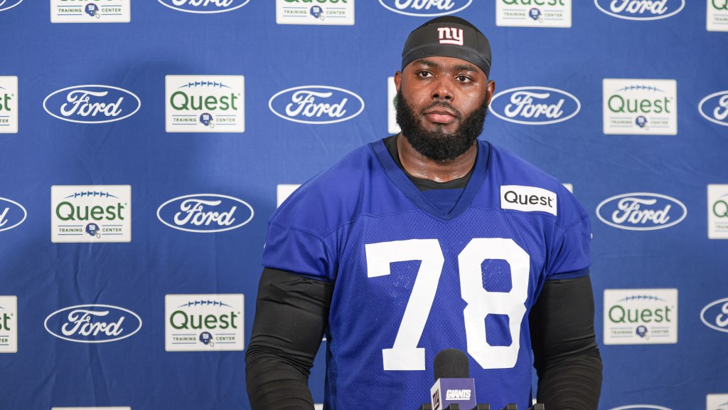 New York Giants’ Andrew Thomas won interesting offseason competition
