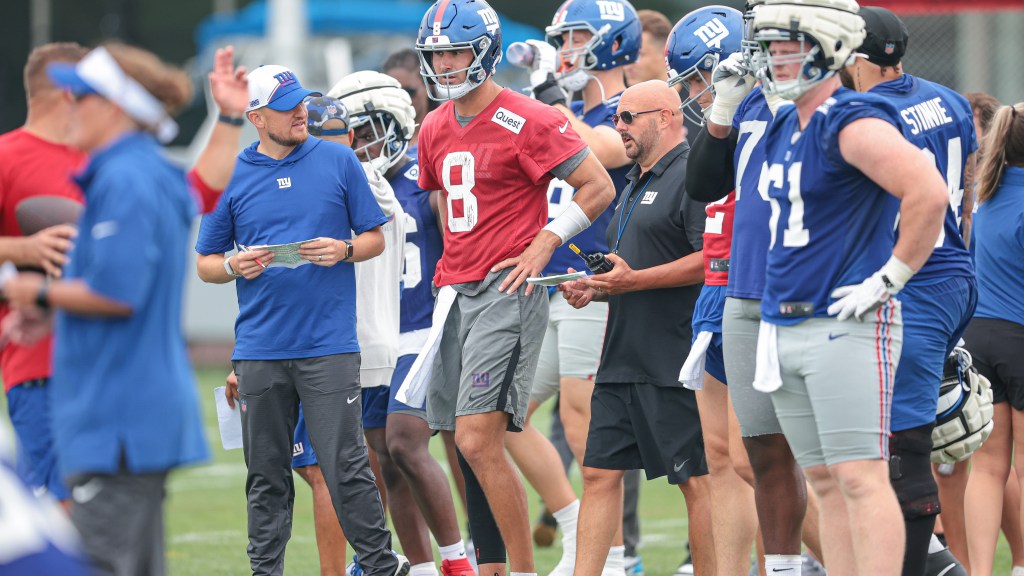New York Giants’ offense sluggish in first training camp practice