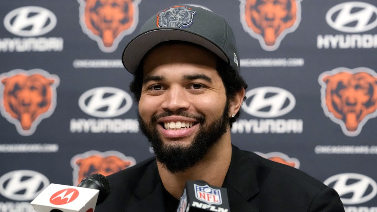 No. 1 overall pick Caleb Williams signing rookie contract with Bears
