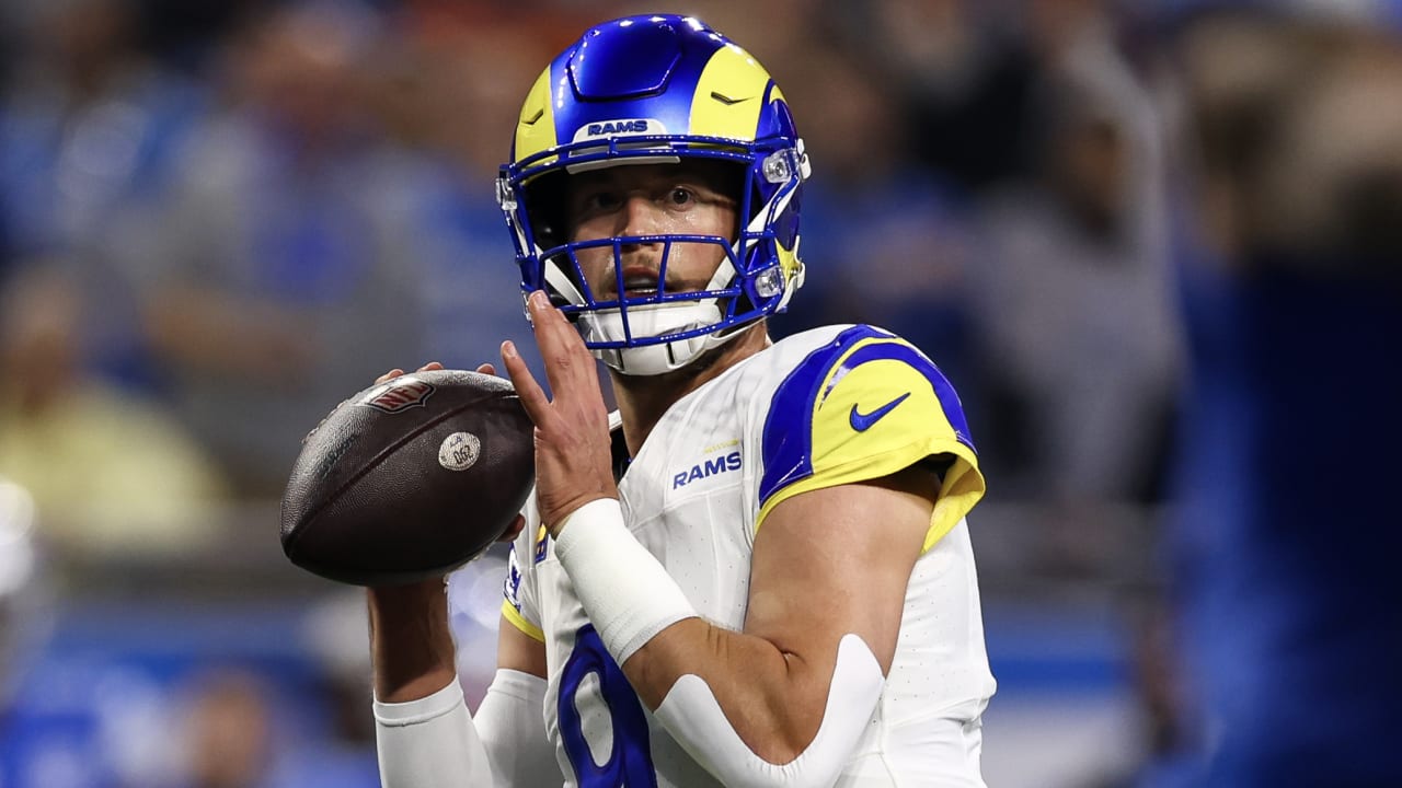 Rams QB Matthew Stafford reports to training camp after working out contract adjustment