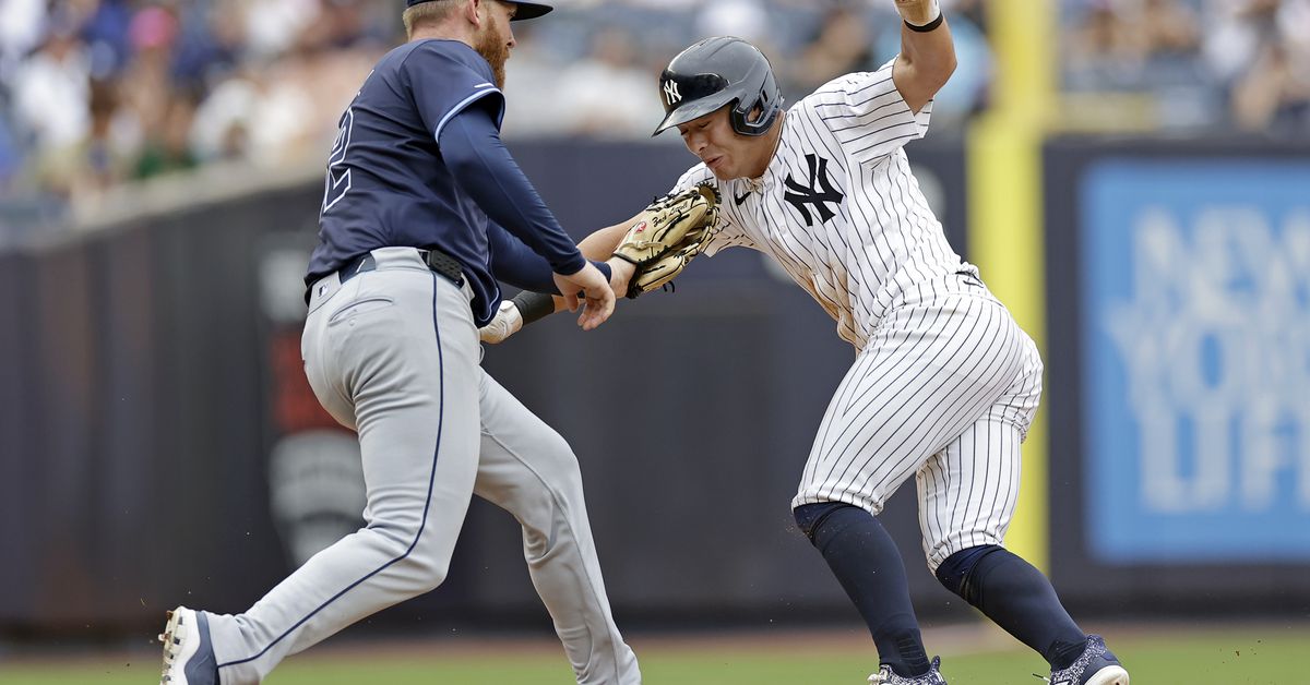 Rays 1, Yankees 9: Let’s get out of the Bronx
