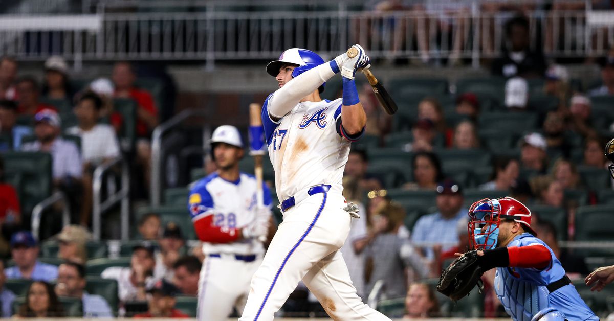 Riley moves up to second, Laureano starts in right as Braves begin key series with Mets